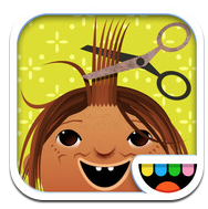 Toca Hair Salon juego universal gratis para iPhone, iPod Touch y iPad